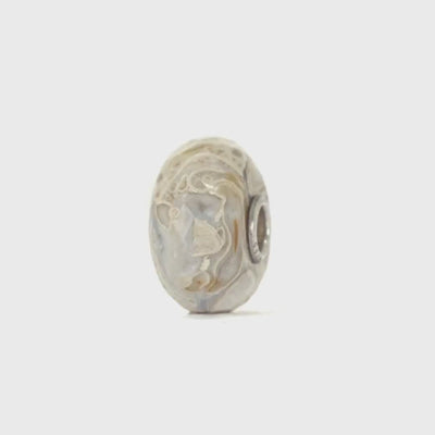 Fossilised Wood Bead