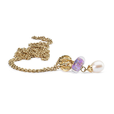 Fantasy Necklace With Pearl, Gold