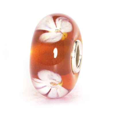 Beige Flower Bead