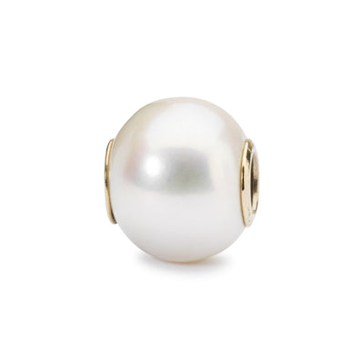 Pearl with Gold Bead