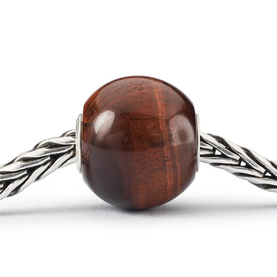 Jumbo Round Red Tiger Eye Bead