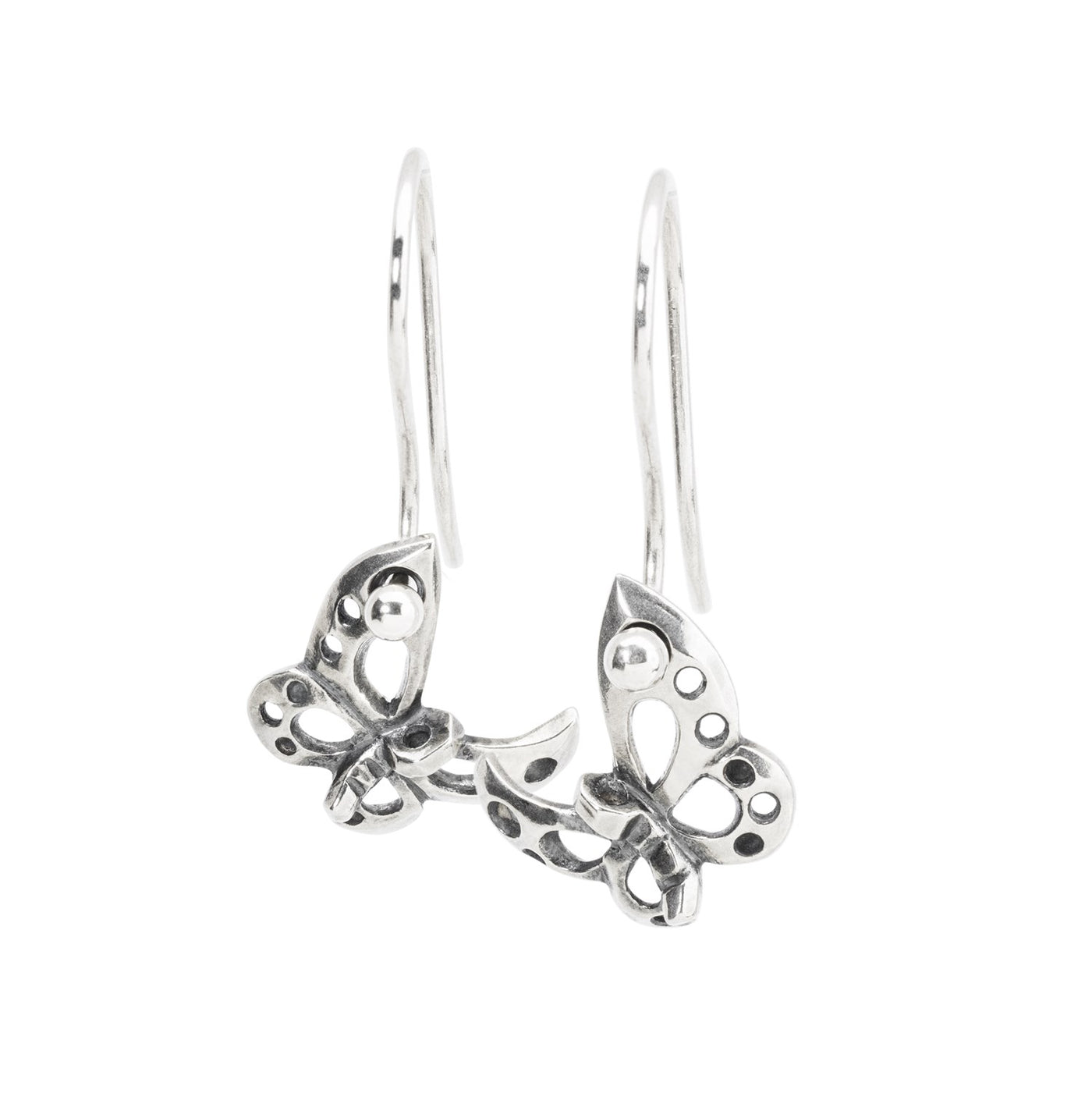 Dancing Butterfly Earrings with Silver Earring Hooks