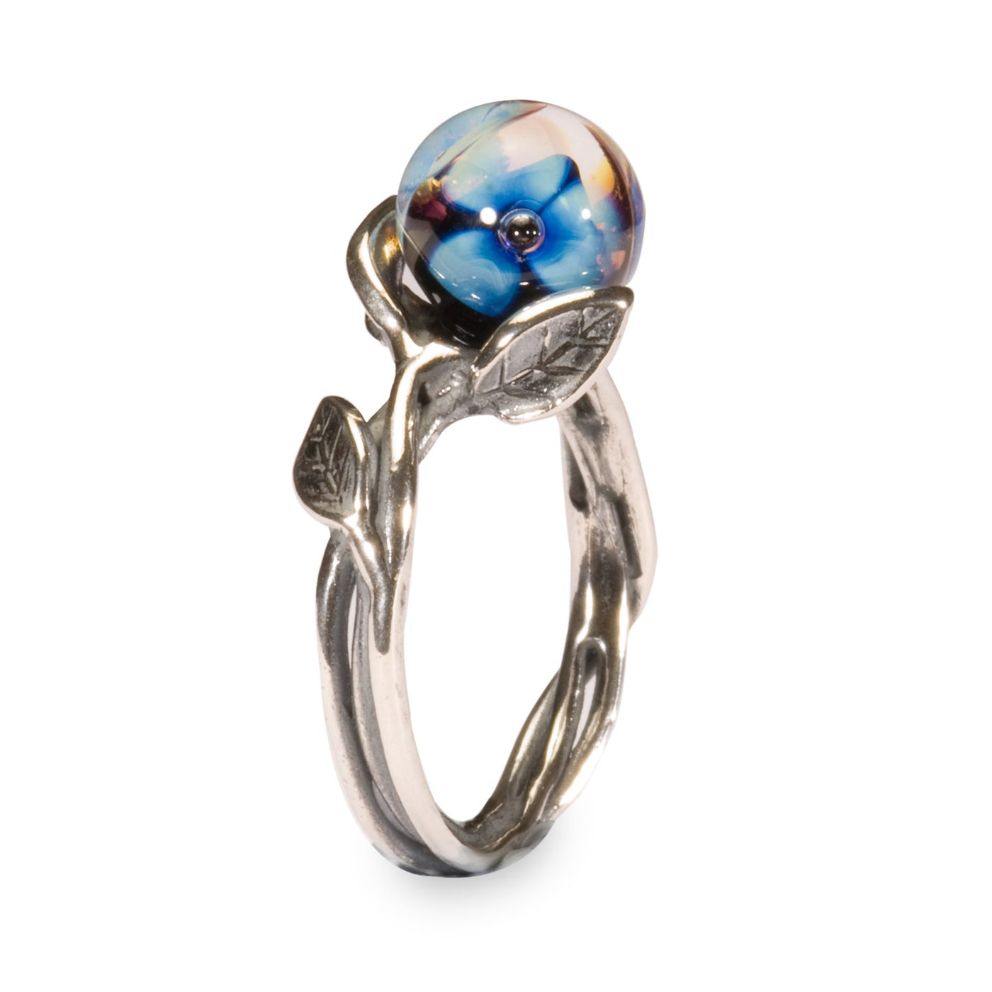 Blue Flower Ring