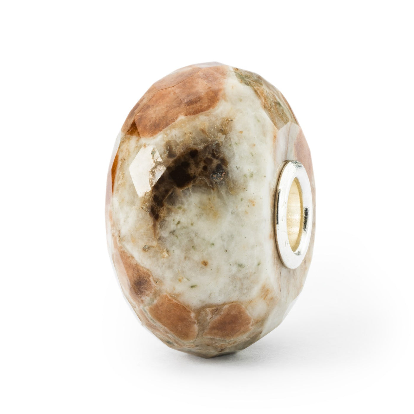 Garnet Feldspar Bead