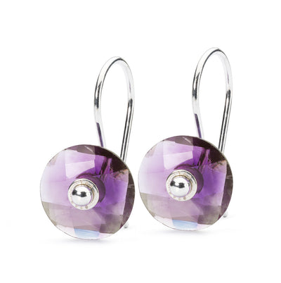 Amethyst Earrings with Silver Earring Hooks