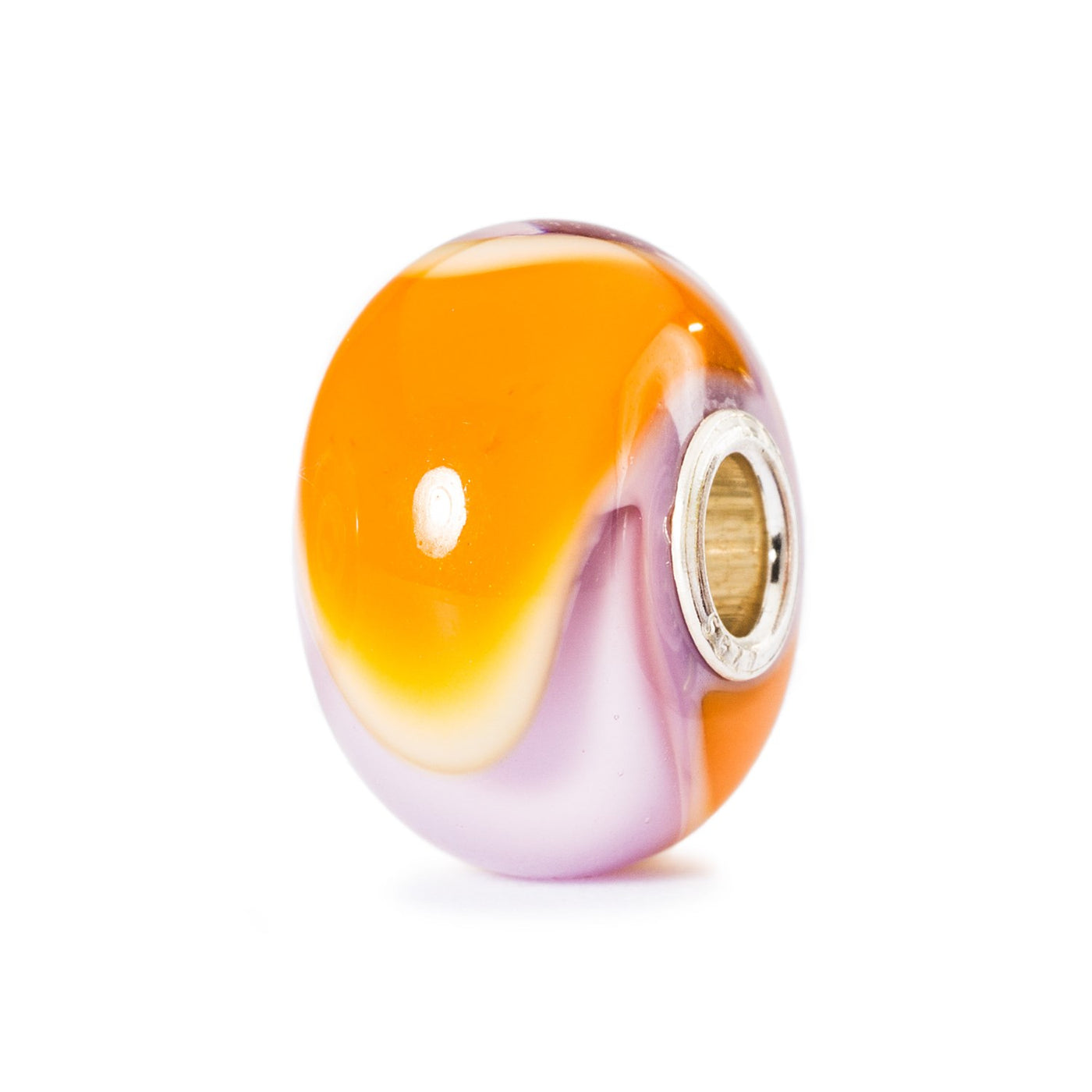 Pink and Orange Armadillo Bead