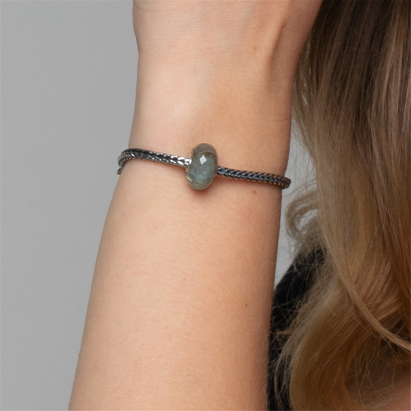 Sterling Silver Bracelet with Basic Lock