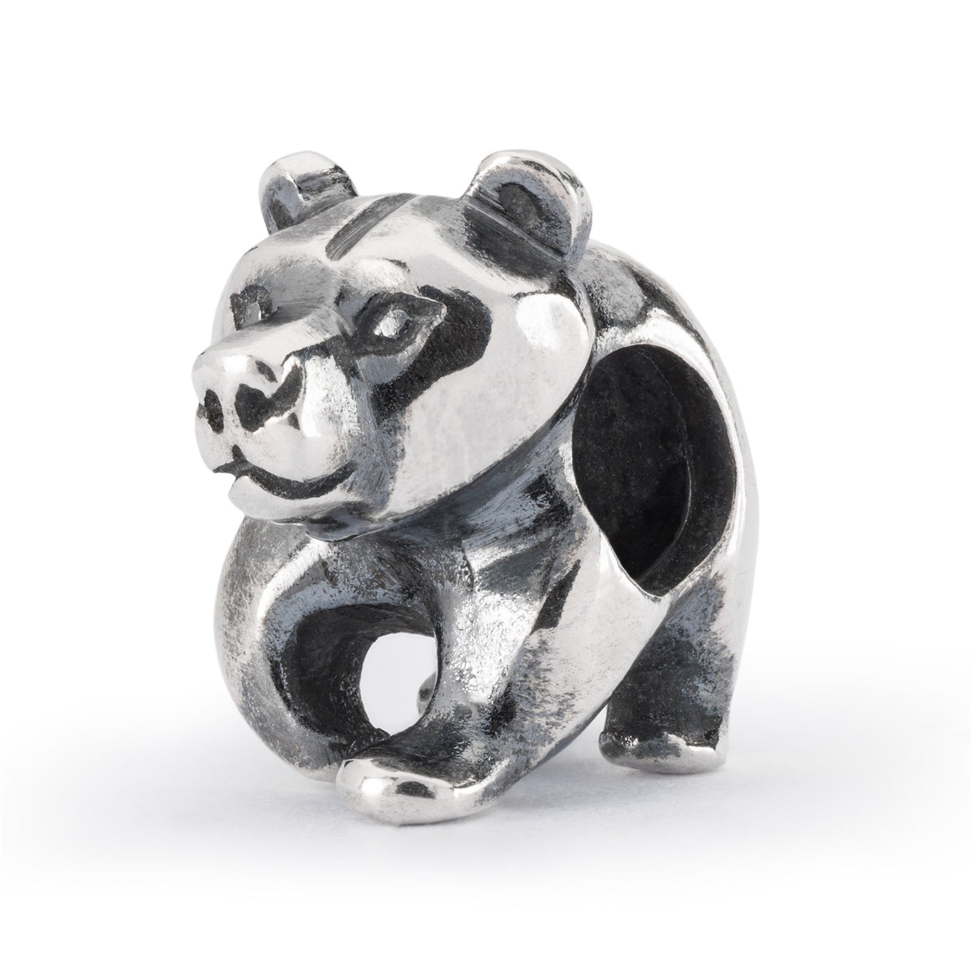 Jewellery Bear bead in silver my sweet bear.