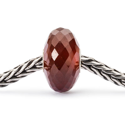 Hessonite Garnet Bead