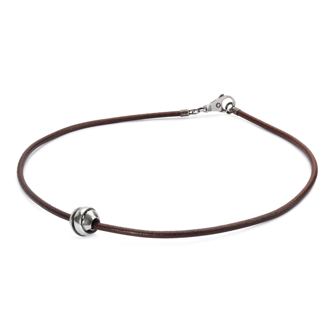 Leather Necklace Brown